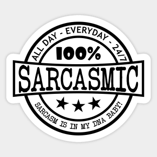 Sarcasmic Sticker